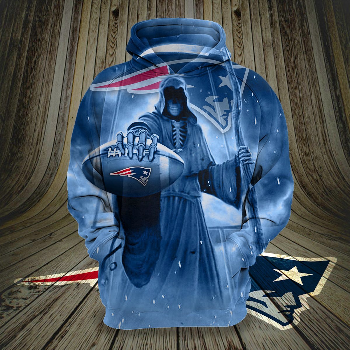 PATRIOTS 3D HOODIE