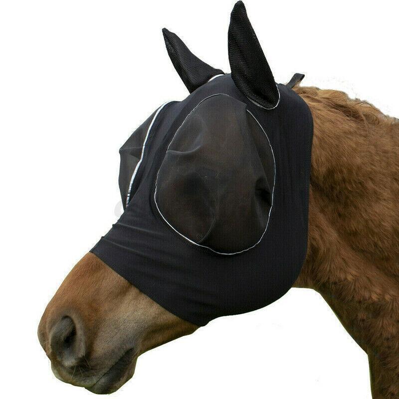 Comfort Fit Anti-Fly Breathable Mesh Equine Mask