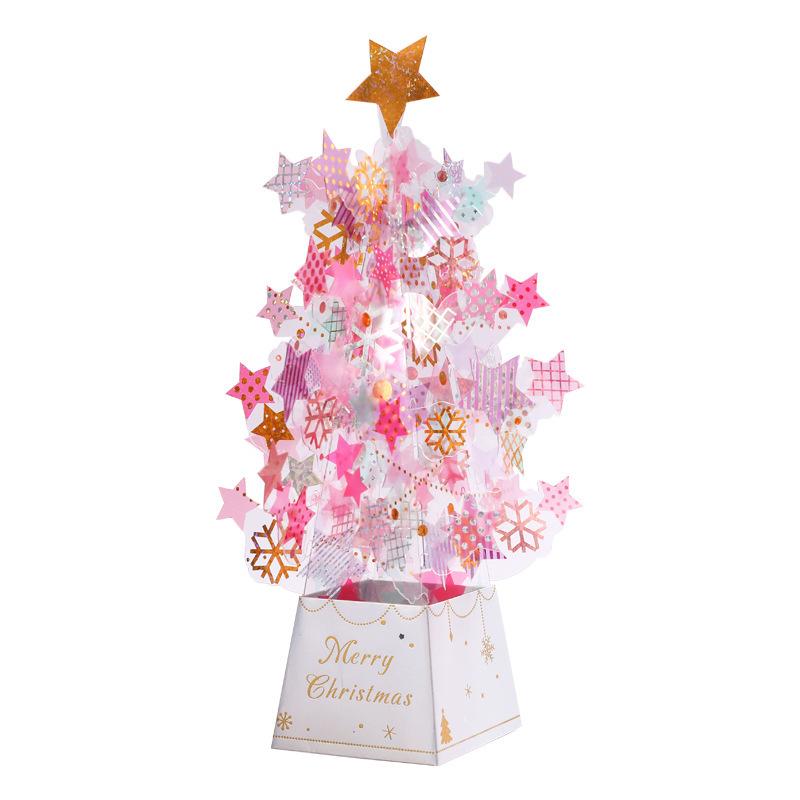 Higomore™ 3D Crystal Greeting Card Christmas Tree & Castle Best Birthday Gift