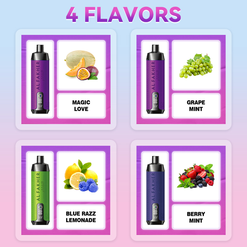 (BUY 5 GET 5 FREE)💥AL FAKHER 20000 Puff Vape crown bar