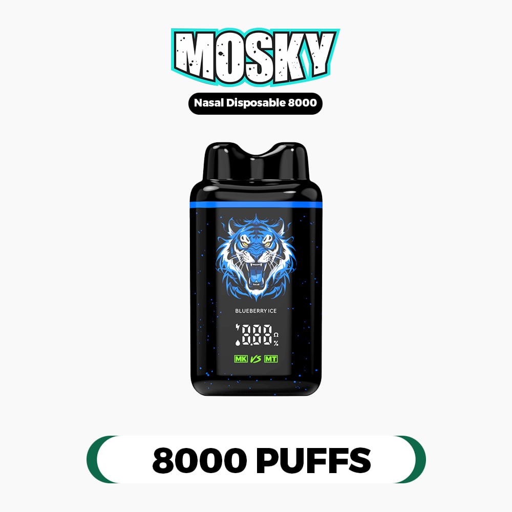 Mosky Nasal Disposable 8000 PUFFS【Exclusive Australian Warehouse Deals】