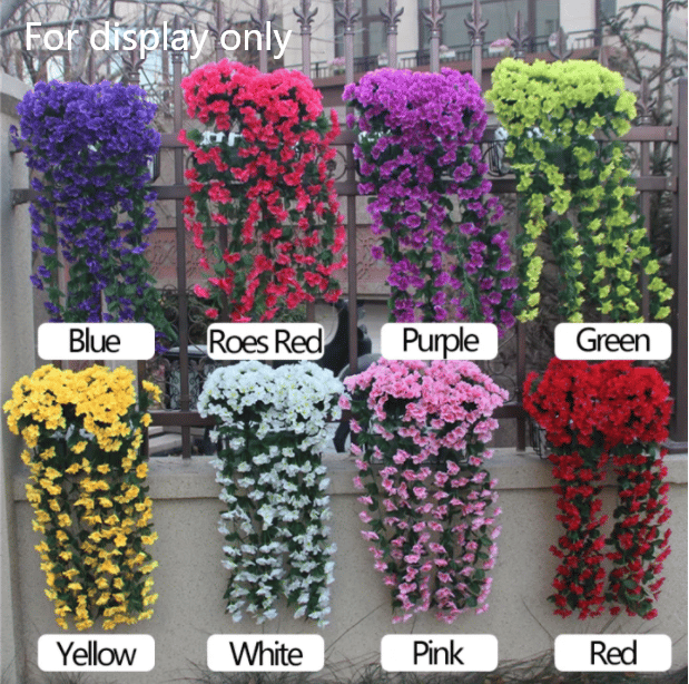 🔥Last Day 70% OFF - 🌺🌷Vivid Artificial Hanging Orchid Bunch