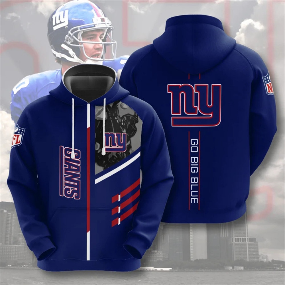 NEW YORK GIANTS 3D HOODIE NNYG008