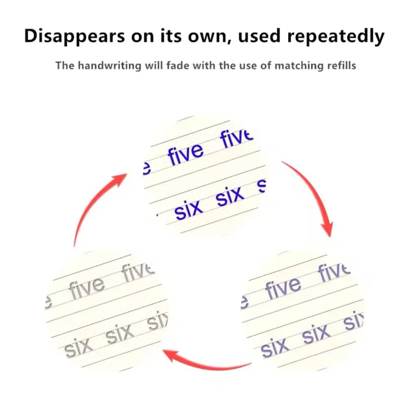 ⚡MAGIC GROOVETM Practice Copybook