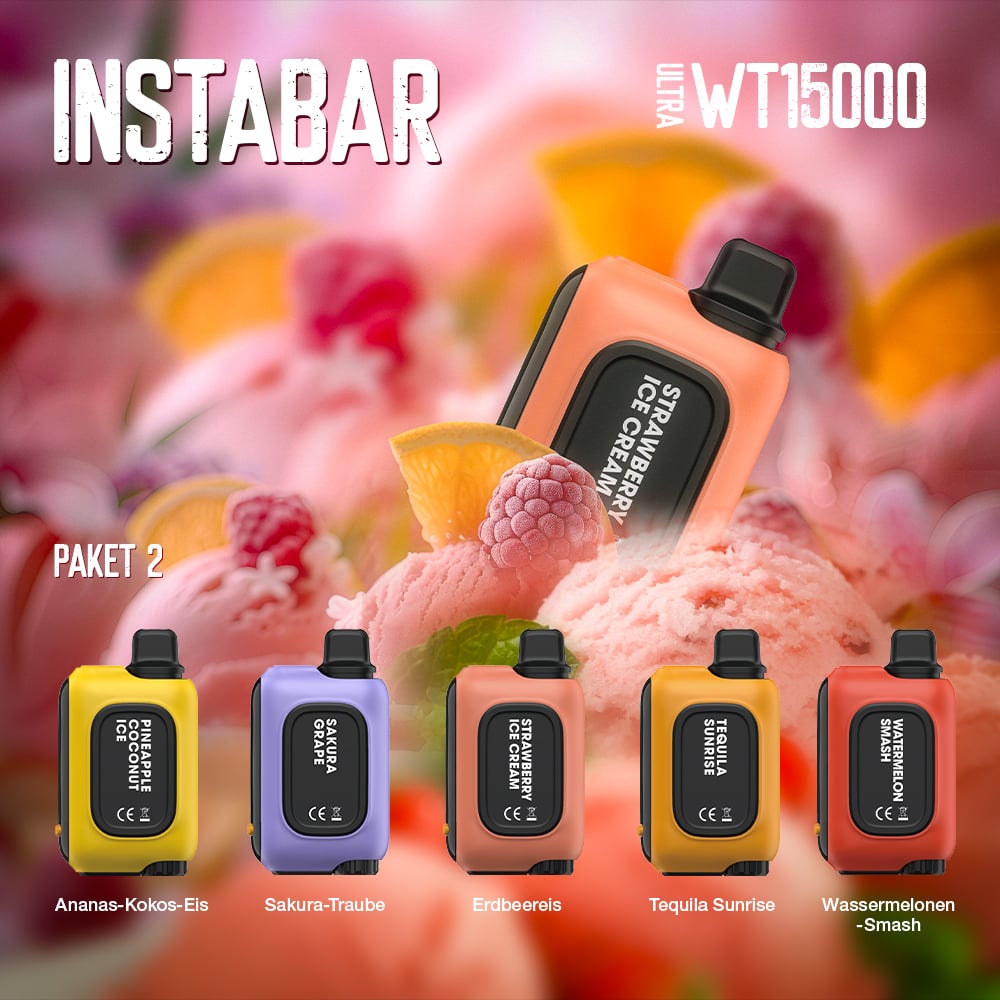 INSTABAR WT15000 PUFFS