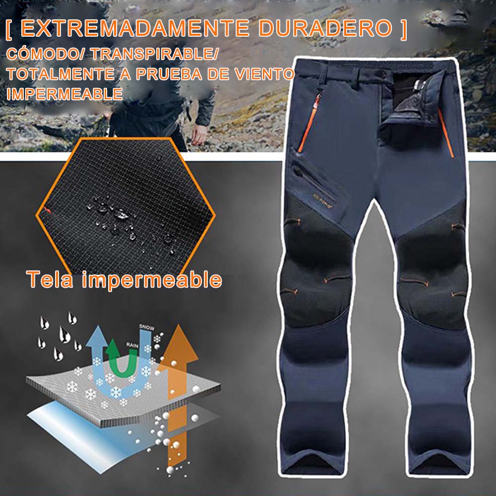 Castillotigo™ Pantalones impermeables y de secado rápido para exteriores