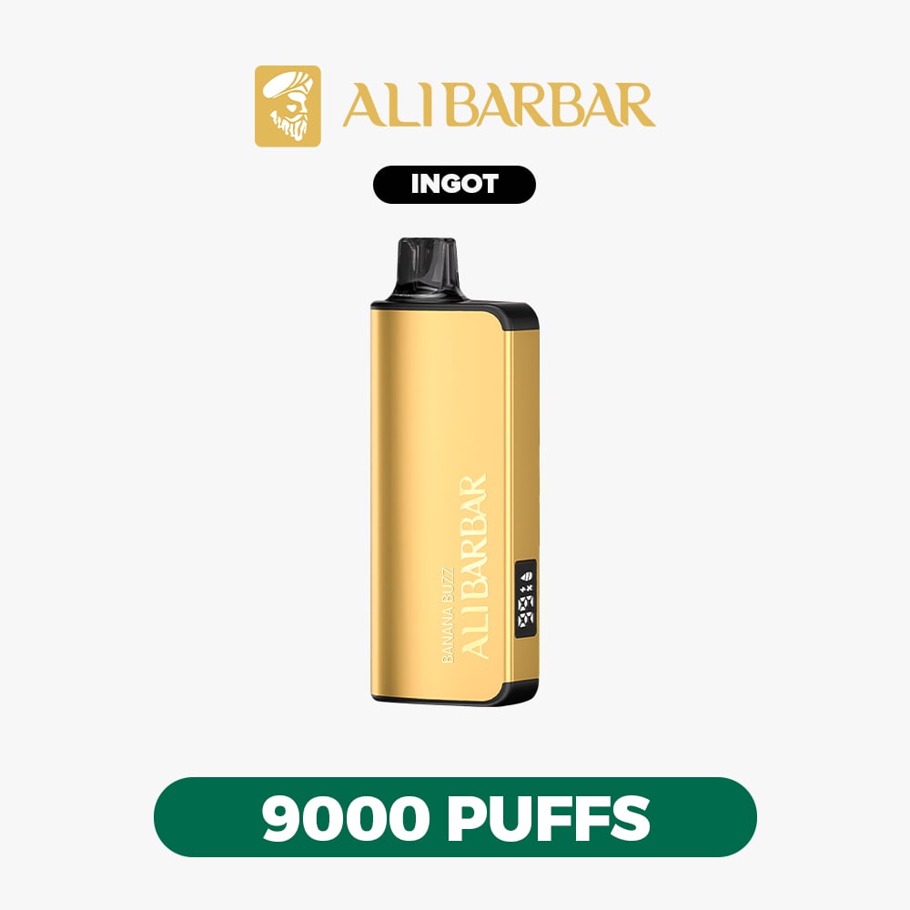 ALIBARBAR INGOT 9000 PUFFS【Exclusive Australian Warehouse Deals】