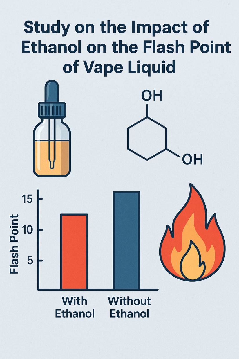 Study on the Impact of Ethanol on the Flash Point of Vape Liquid