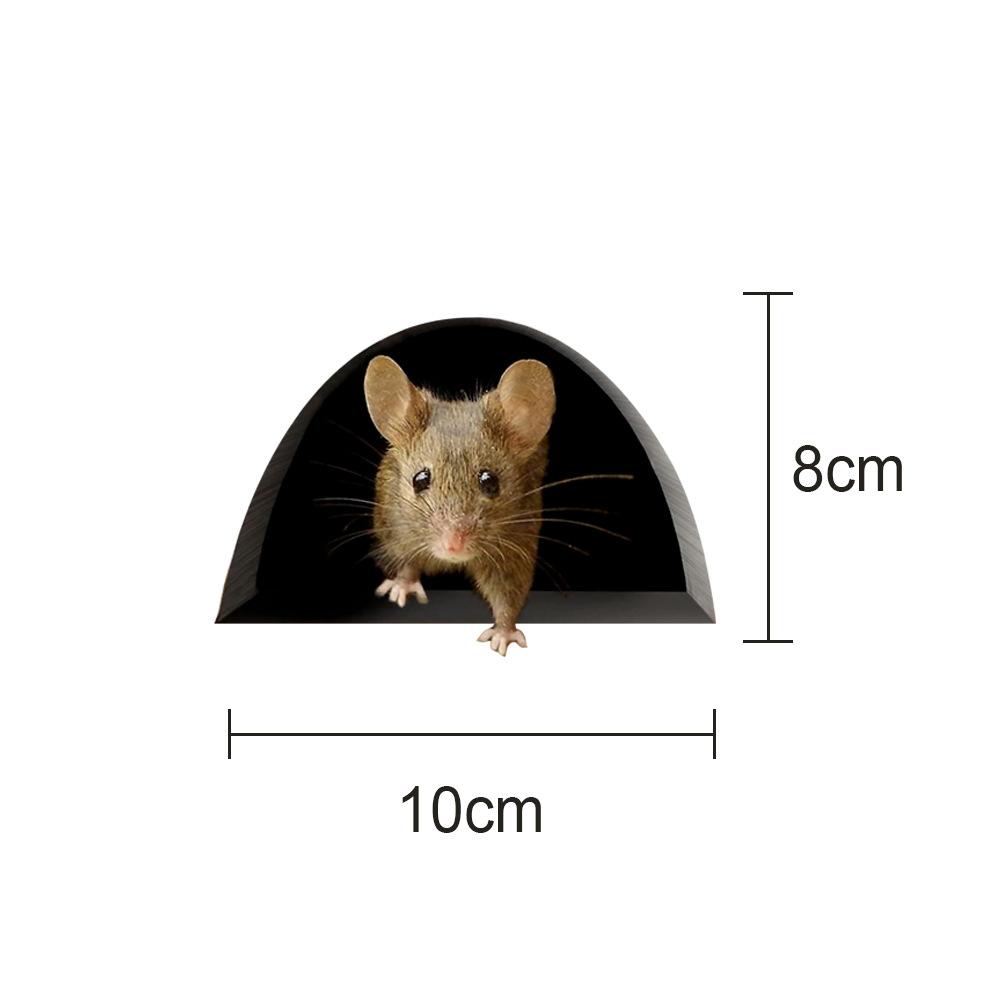 Higolot™ 3D Mouse Wall Stickers