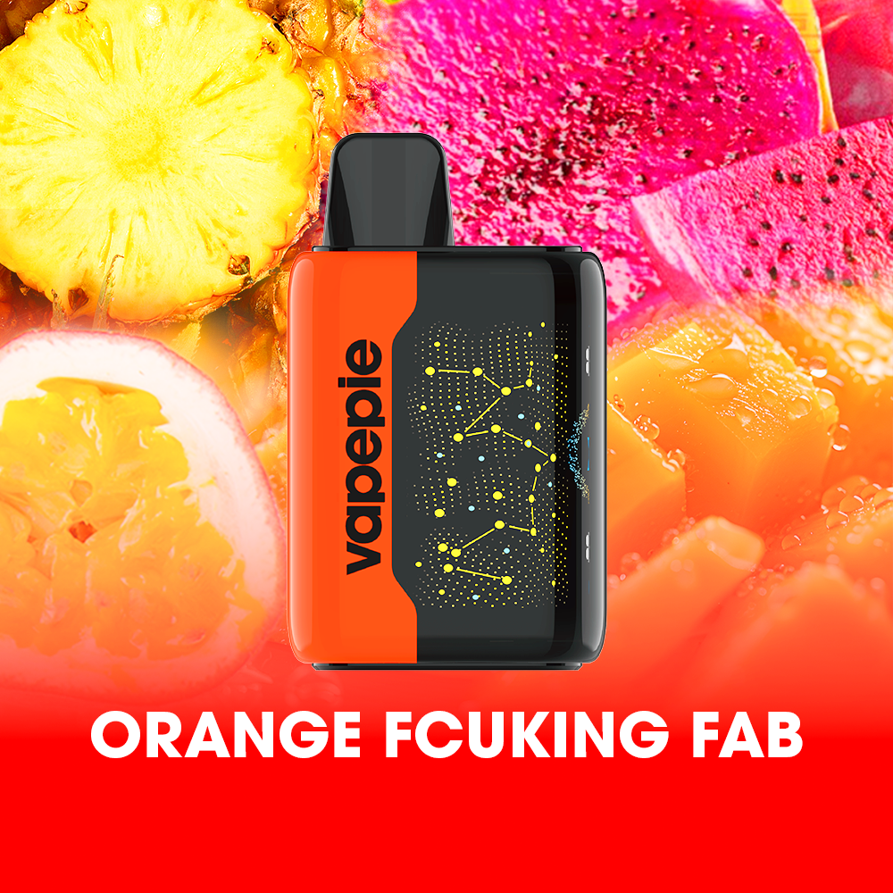 ORANGE FCUKING FAB & VAPEPIE 25000 PUFFS - Star Sky Curved Screen