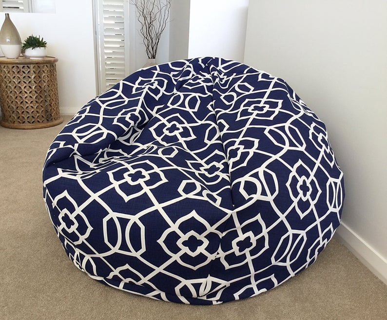 Pattern bean bag