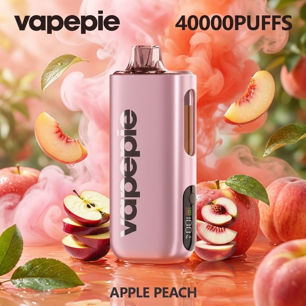 Vapepie Max 40000 - Appel Perzik