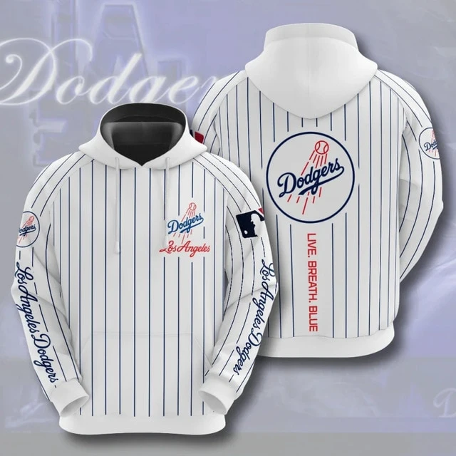 LOS ANGELES DODGERS 3D HOODIE LAD007