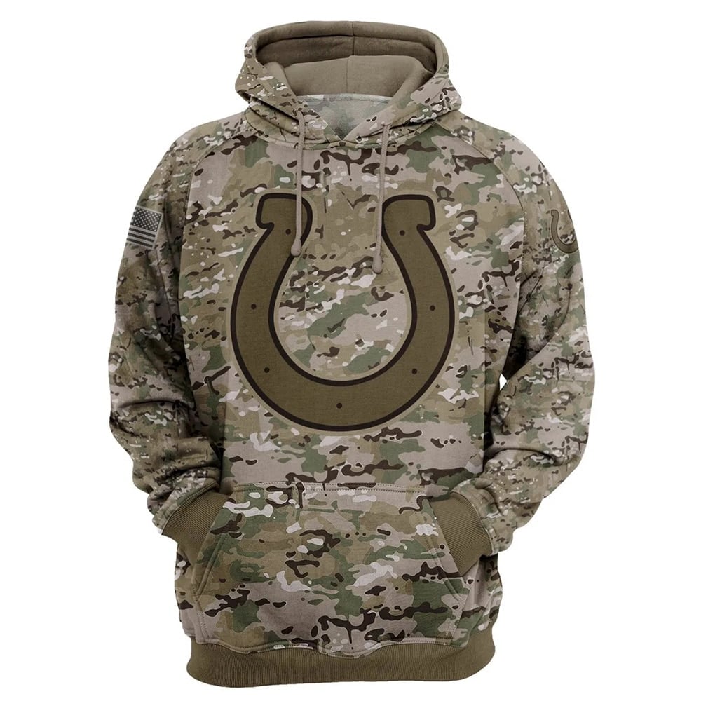 INDIANAPOLIS COLTS 3D HOODIE IICC004