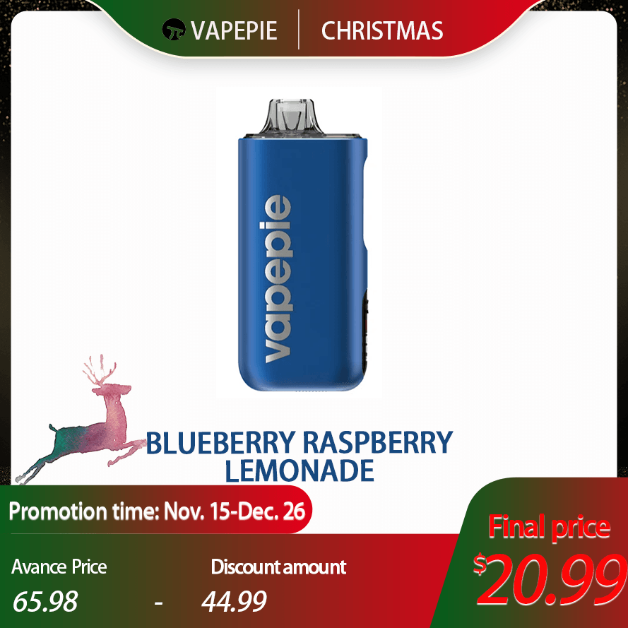 VAPEPIE MAX 40000 PUFFS BLUEBERRY RASPBERRY LEMONADE