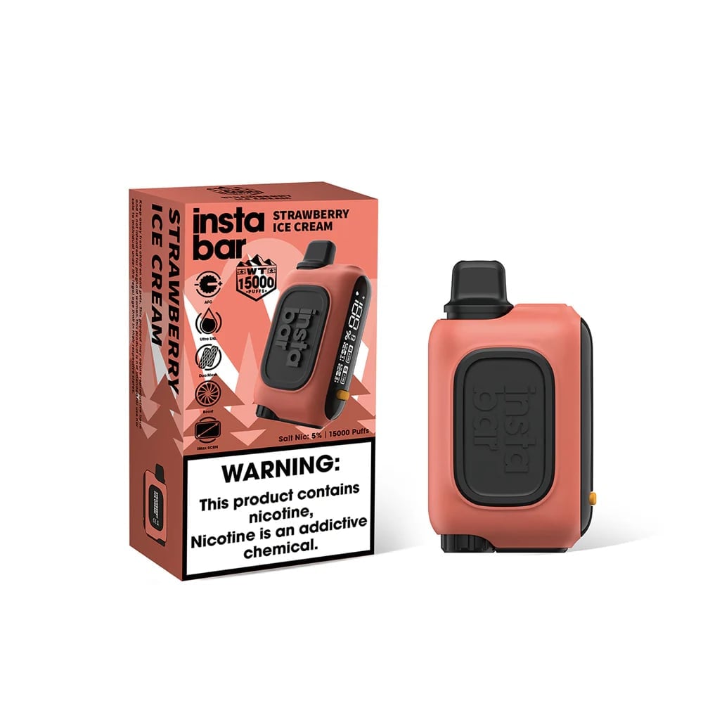 INSTABAR WT15000 PUFFS - 10 Flavors