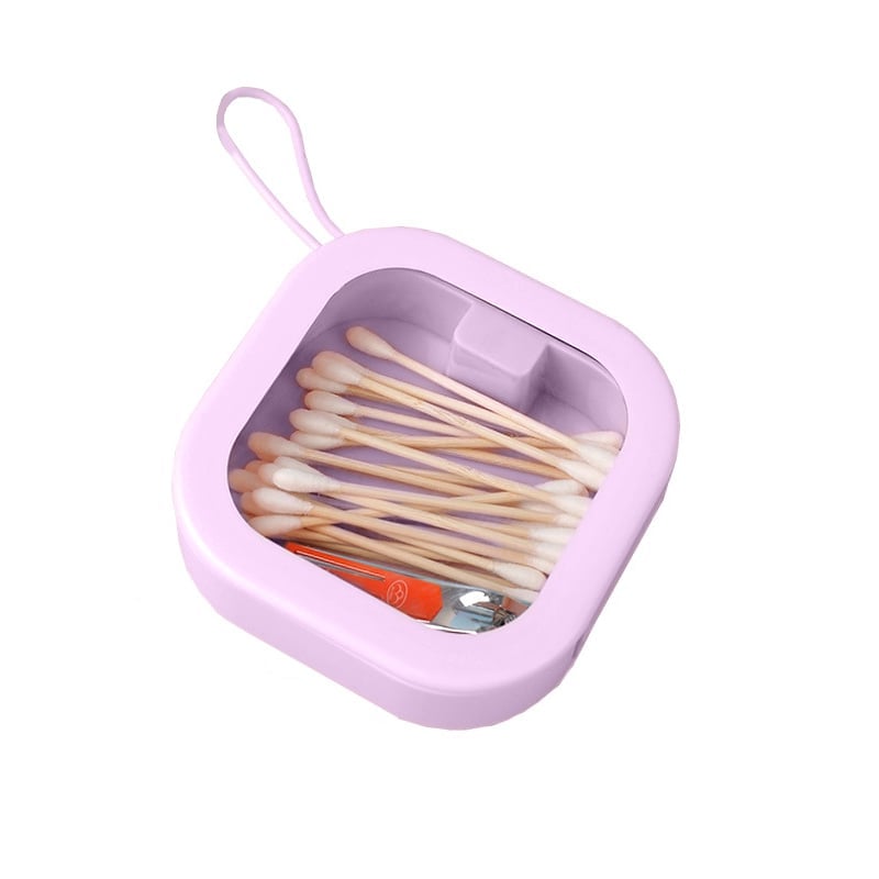 Headband storage box, portable headband storage box