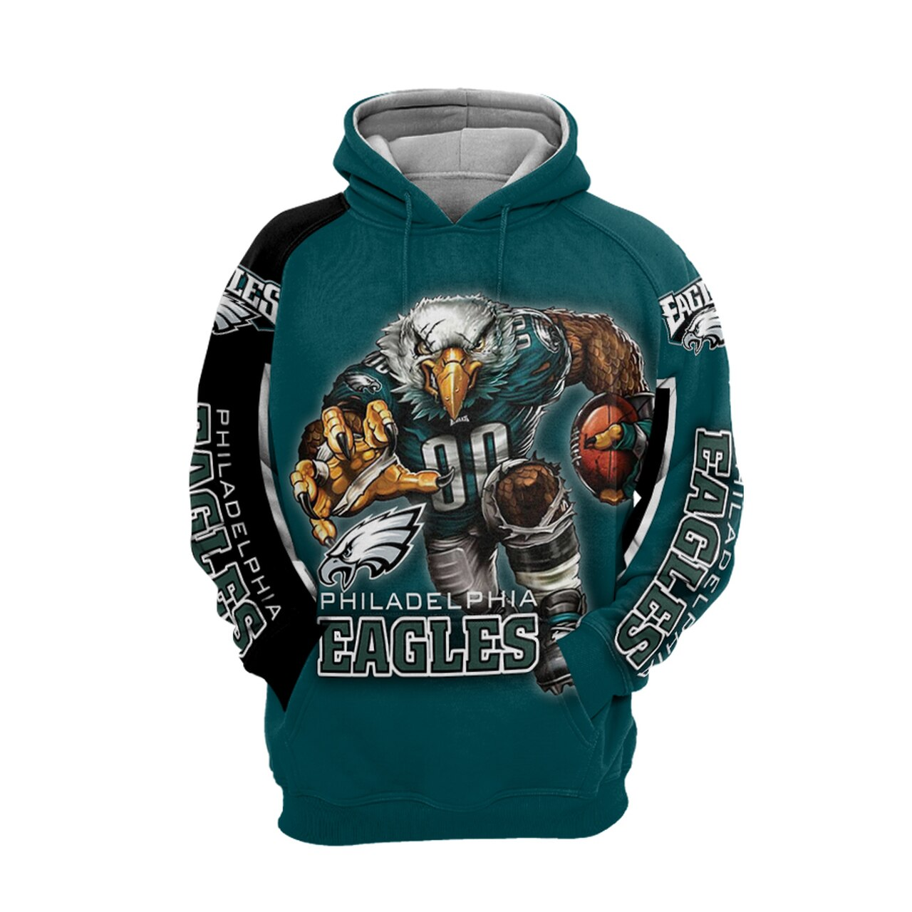 PHILADELPHIA EAGLES 3D HOODIE PPEE017