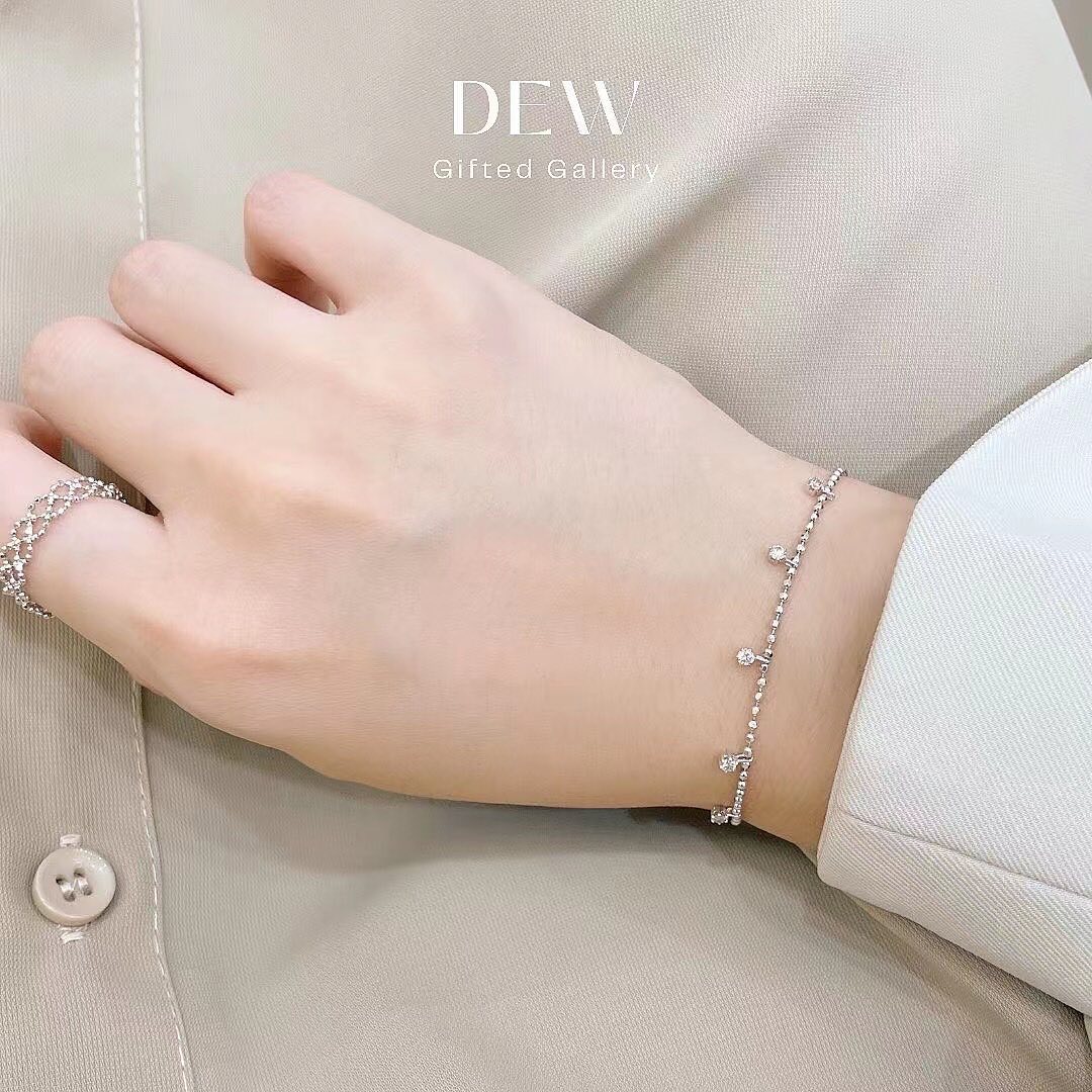 Dew Diamond Bracelet by Gifted Gallery