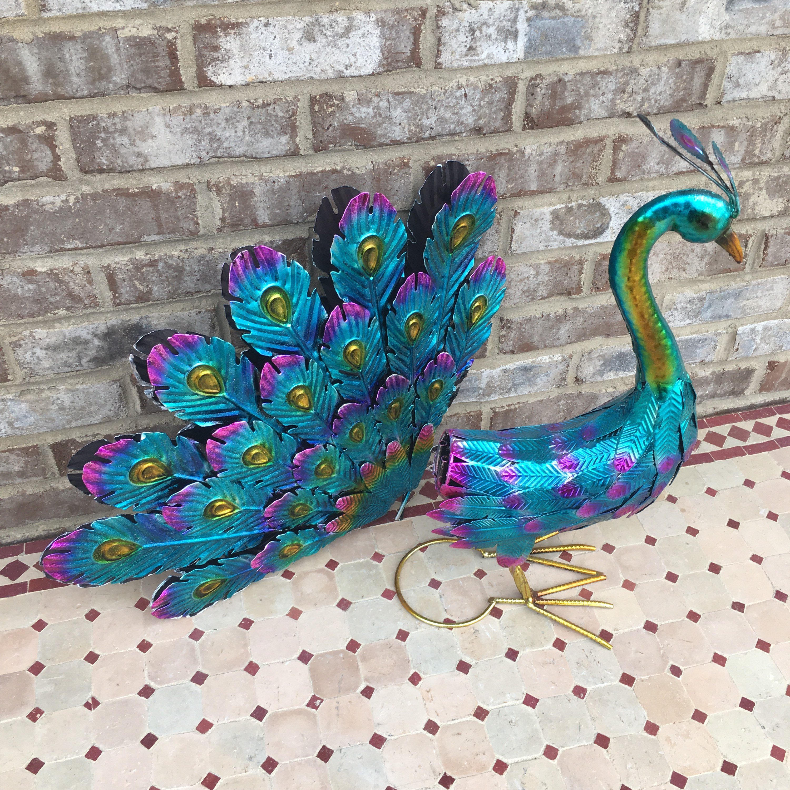 💖Mother's Day Sale💖50%OFF-Beautiful Peacock Statue Decor🦚