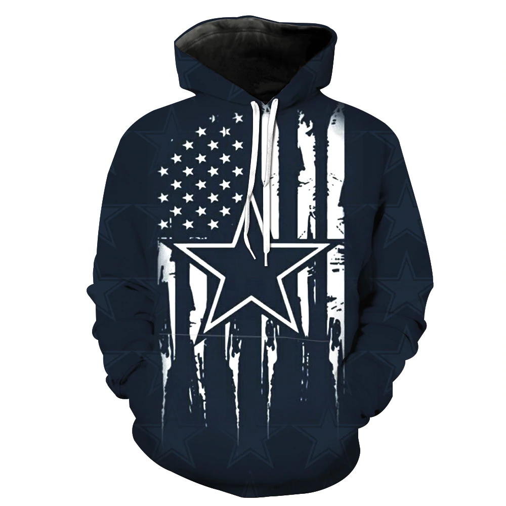 COWBOYS 3D HOODIE 2255