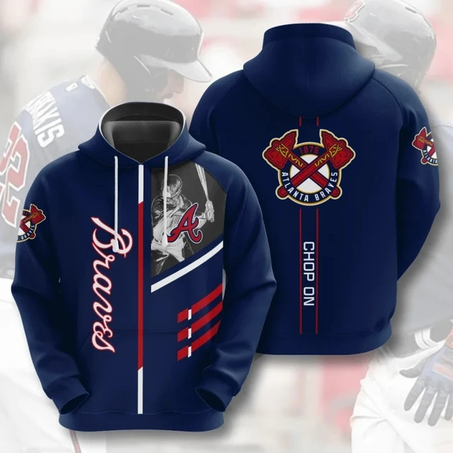 ATLANTA BRAVES 3D HOODIES AB007