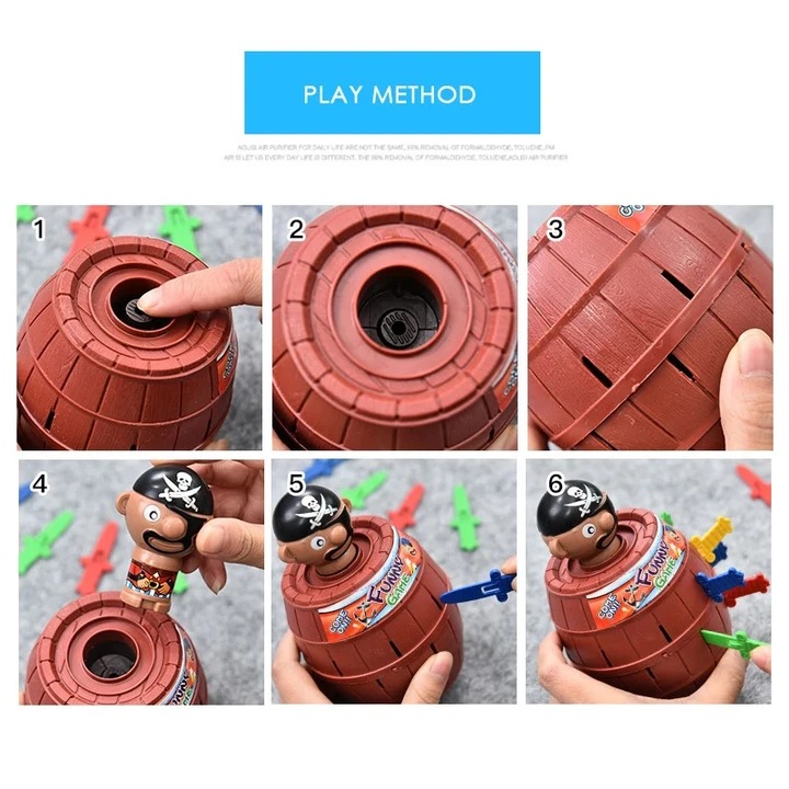 Pirate Barrel Toy