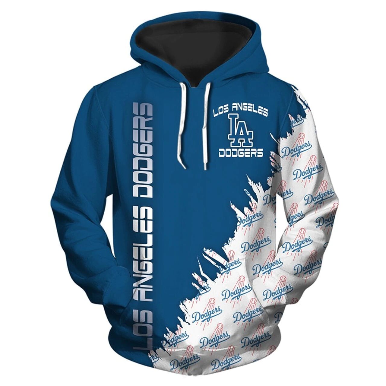 LOS ANGELES DODGERS 3D HOODIE LAD004