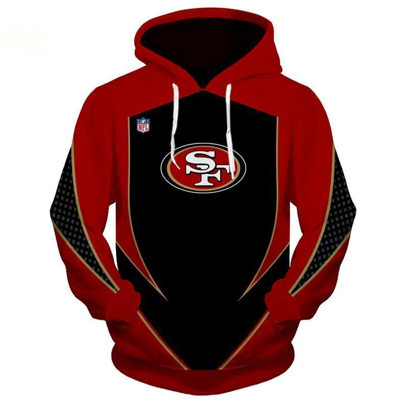 49ERS 3D HOODIE DB