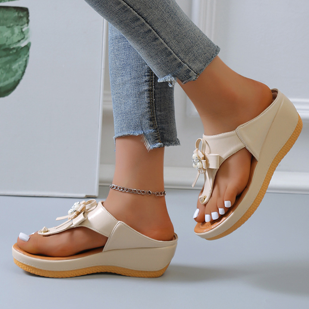 Castillotigo™ Sandalias con cuña floral