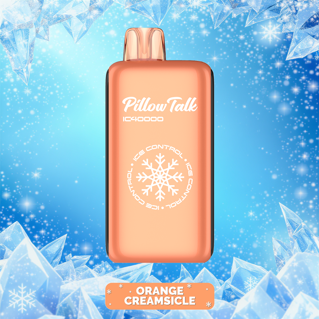 ORANGE CREAMSICLE & Pillow Talk Ice Control 40 000 Puffs