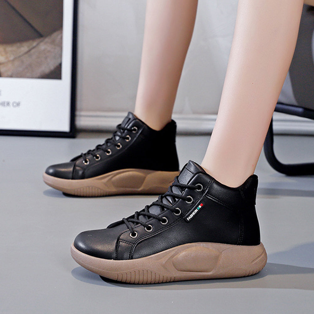 Castillotigo™ Zapatillas de deporte con plataforma de plataforma alta para mujer