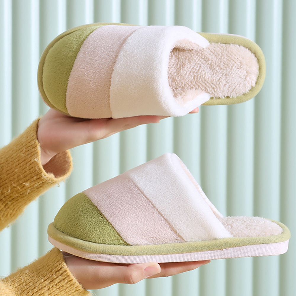 Castillotigo™ Zapatillas de interior de algodón cálido de invierno
