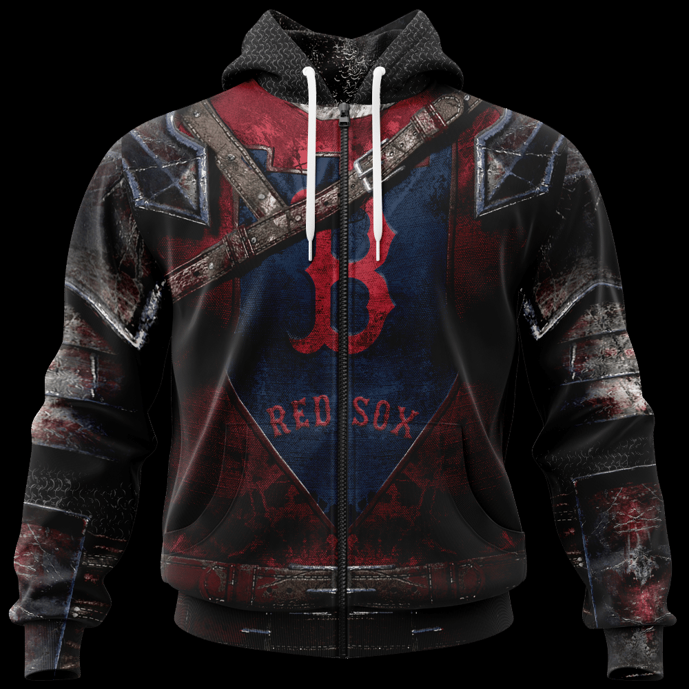 BOSTON RED SOX 3D WARRIORS HOODIE