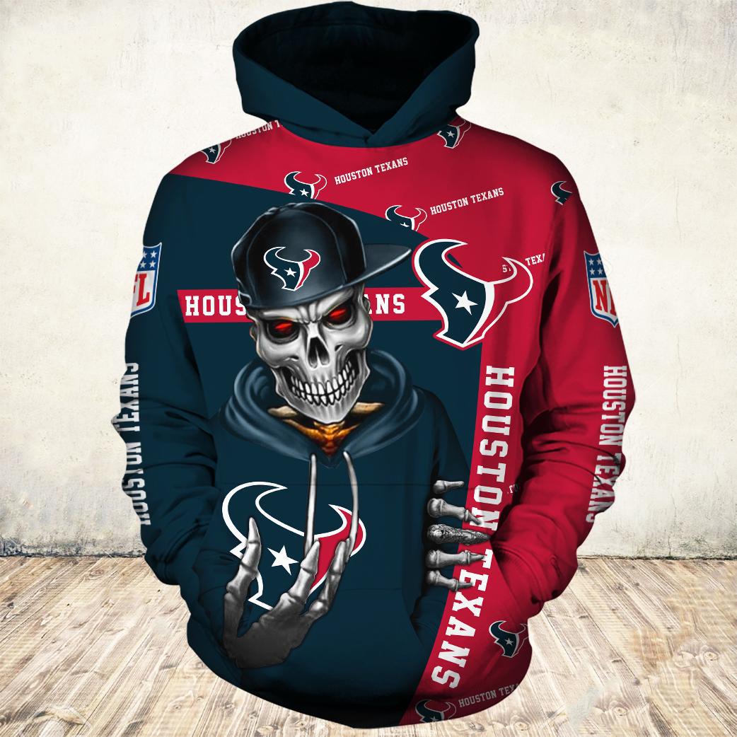 HOUSTON TEXANS 3D HOODIE HHTT010