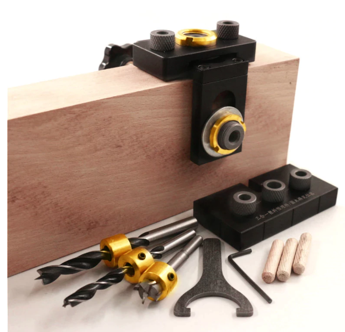 Higomore™ 3 in 1 Adjustable Doweling Jig