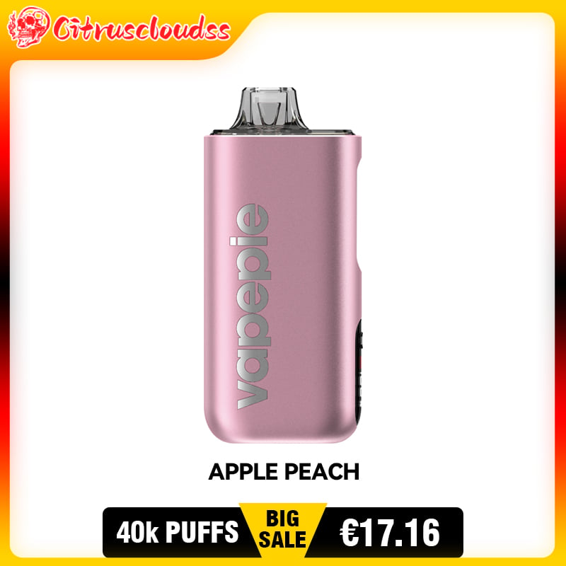 APPLE PEACH & VAPEPIE Max 40000 PUFFS