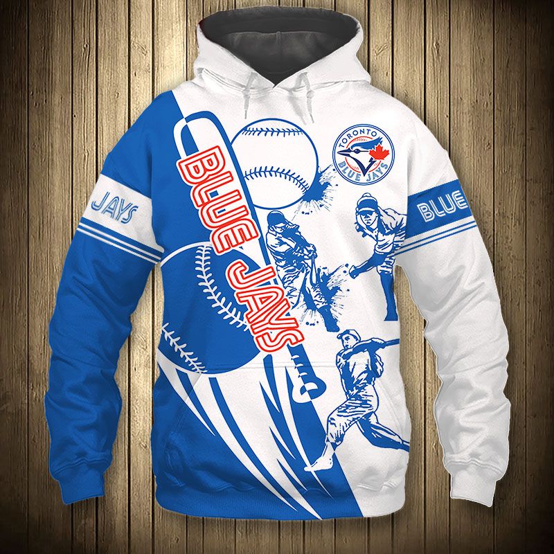 TORONTO BLUE JAYS 3D HOODIES TBJ009