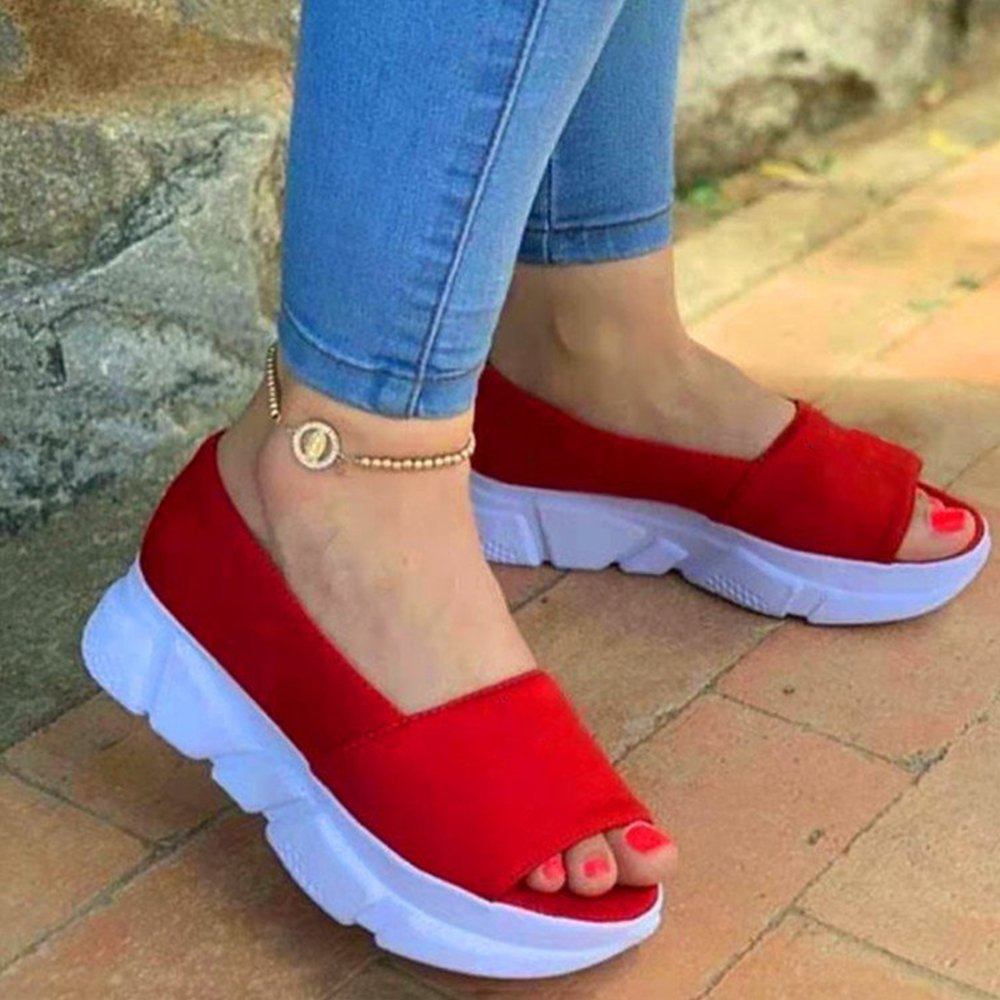Castillotigo™ Nuevas sandalias casuales de plataforma sin cordones de verano