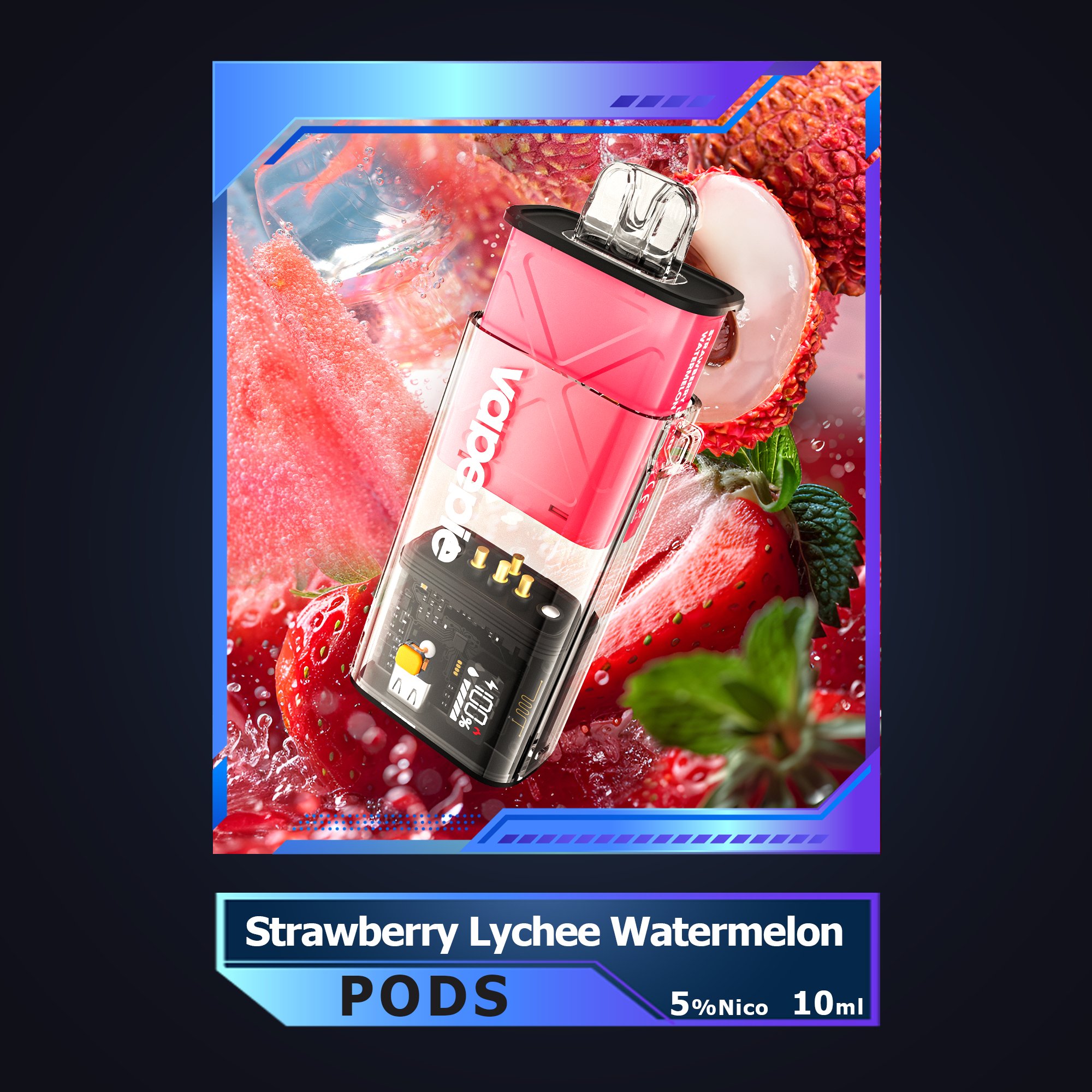 【Pod】Strawberry Lychee Watermelon