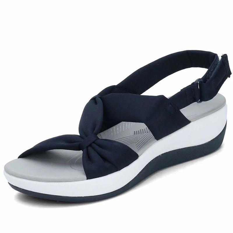 Higomore™ Women's Plus Size Bow Orthopedic Arch-Support Sandals