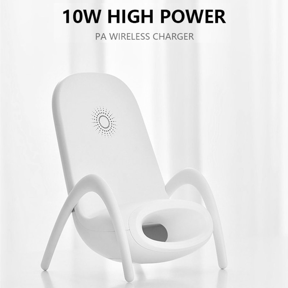 Higolot™ Portable mini chair wireless charger power supply
