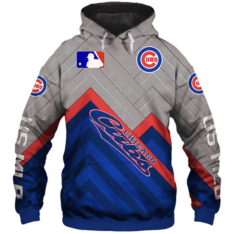 CHICAGO CUBS 3D HOODIES CC002