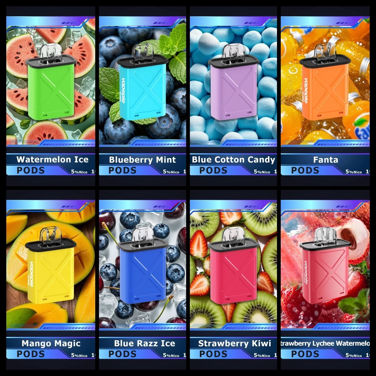 VAPEPIE FlexSwitch Disposable Pod 10000 PUFFS | 【Exclusive U.S. Warehouse Deals】 | Replacement Vape Pods