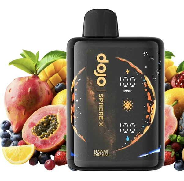 DOJO SPHERE X (40.000 Puffs 3D-Smart-Display Gerät mit Quad-Mesh-Technologie & Dual-Leistungsmodi)