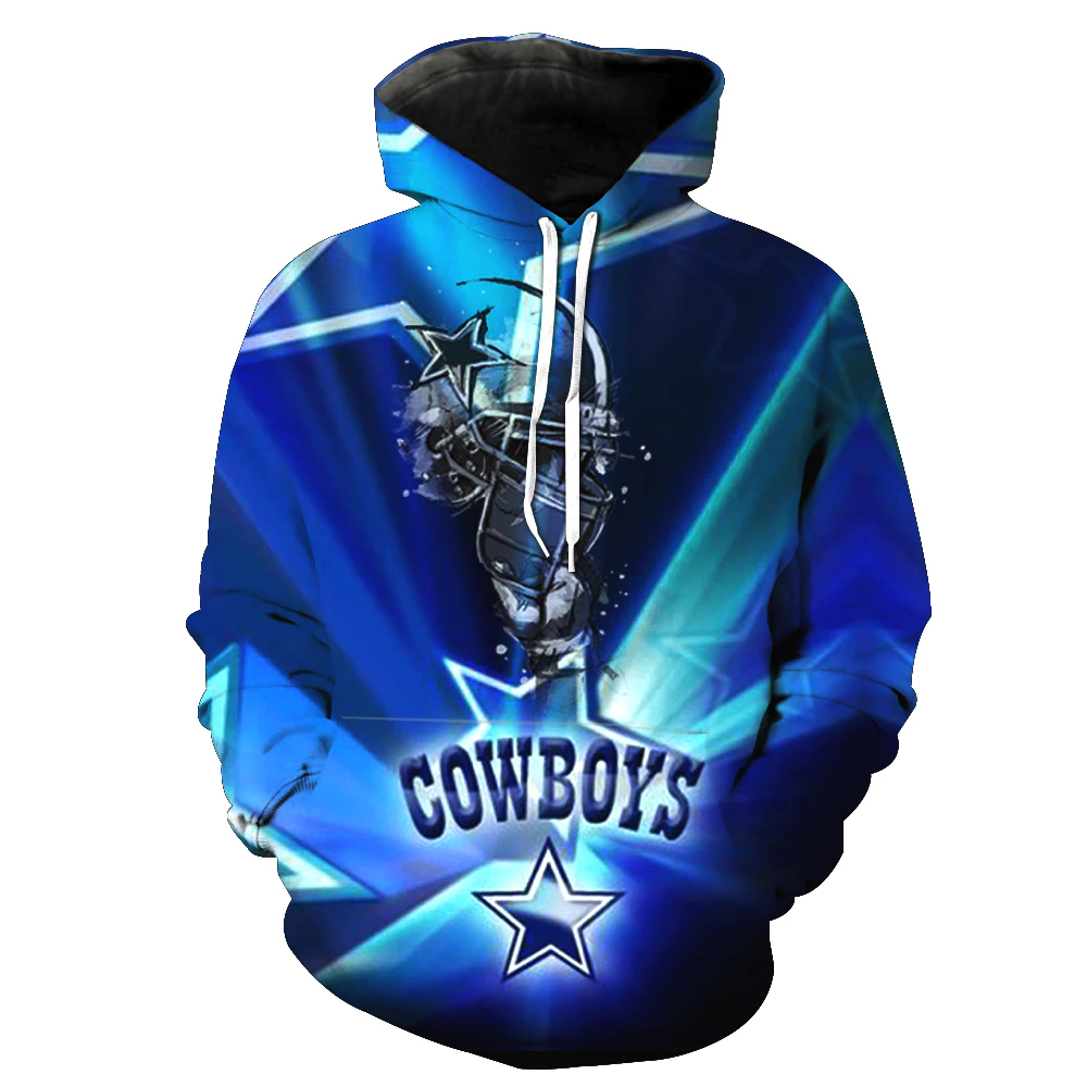 COWBOYS 3D HOODIE 2262