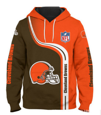 CLEVELAND BROWNS 3D HOODIE CB2201