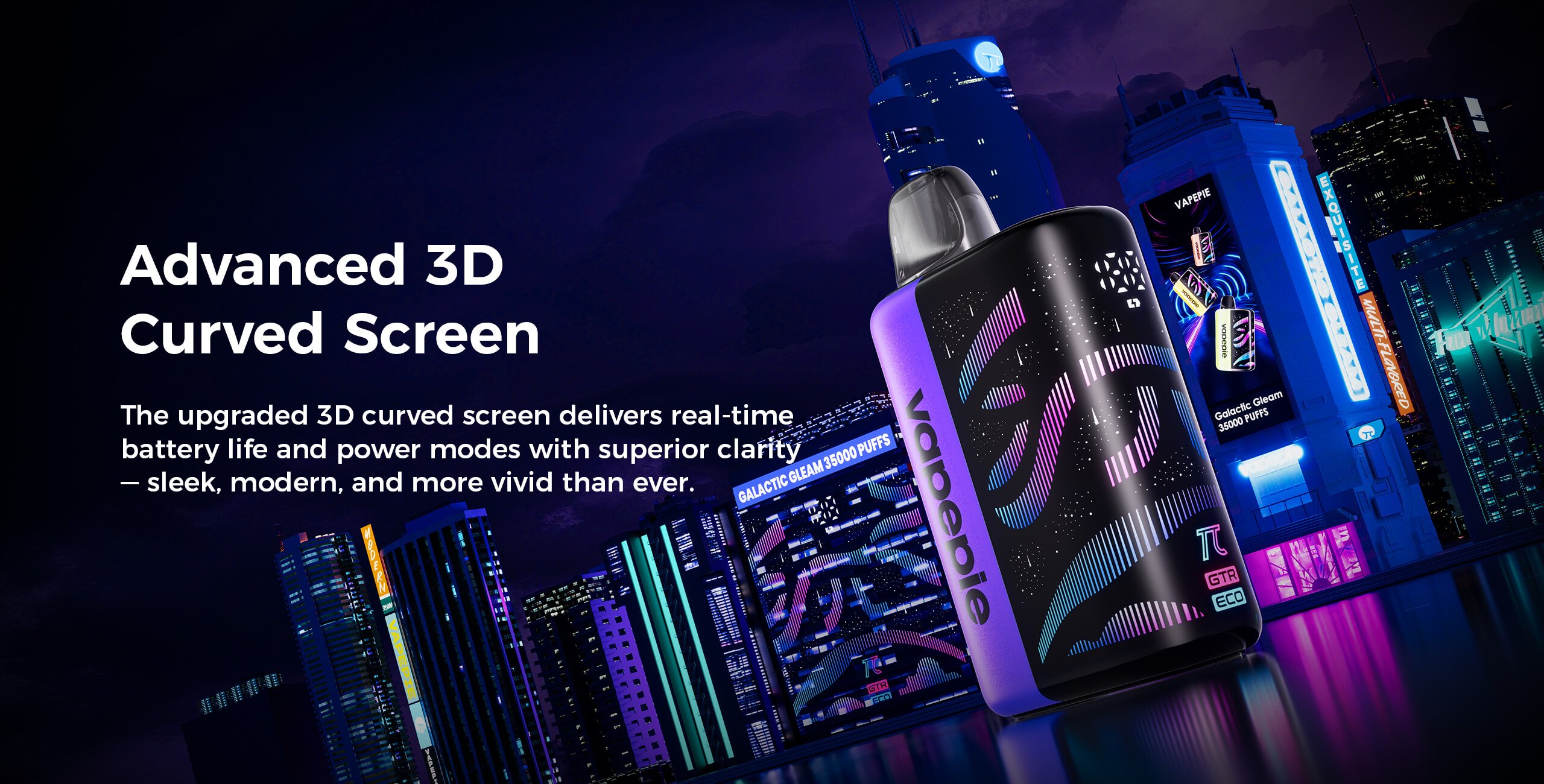 Vapepie Galactic Gleam 35000 Puffs Disposable Vape