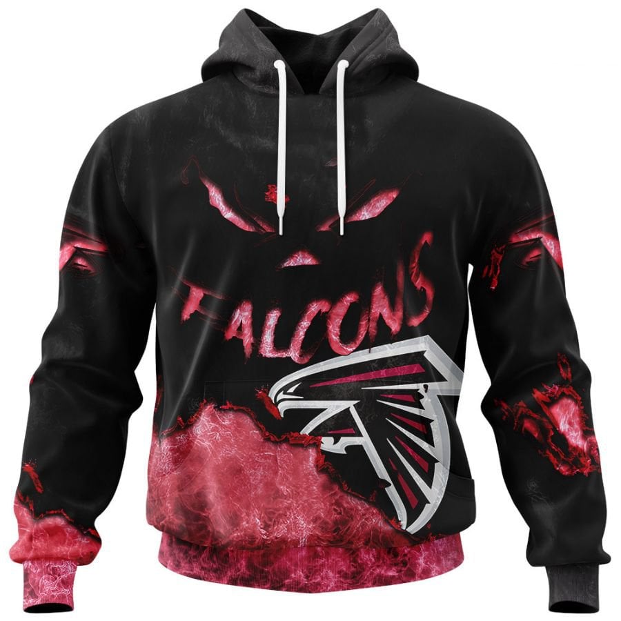 ATLANTA FALCONS 3D HOODIE HALLOWEEN001