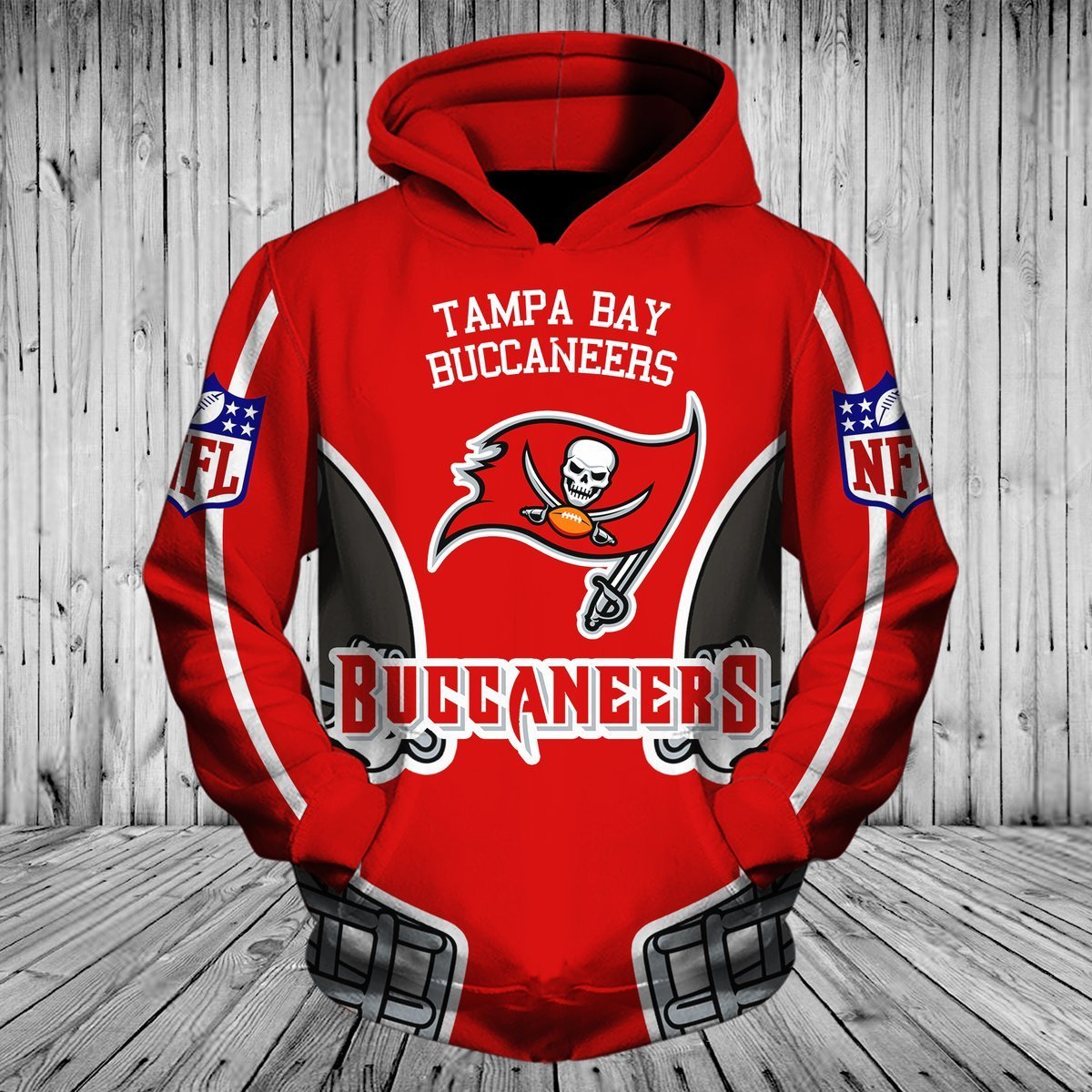 BUCCANEERS 3D HOODIE 3D 24